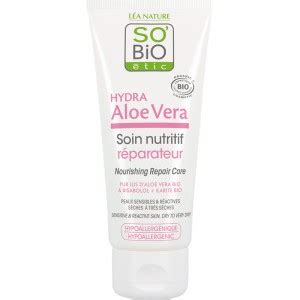 So Bio Soin Nutritif R Parateur Hydra Aloe Vera Ml Ihlashop Maroc