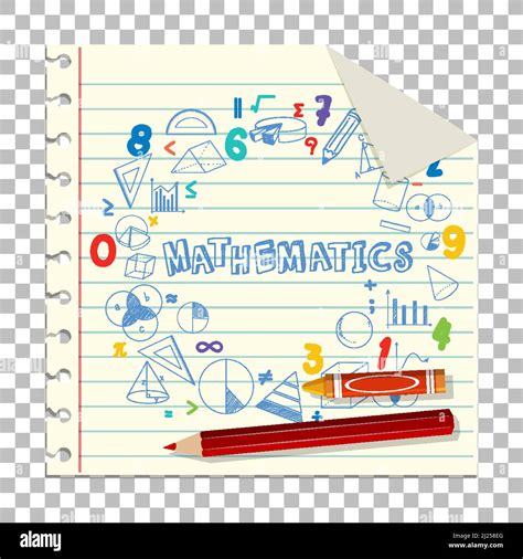 F Rmula Matem Tica De Doodle Con Fuente Matem Tica En La Ilustraci N De