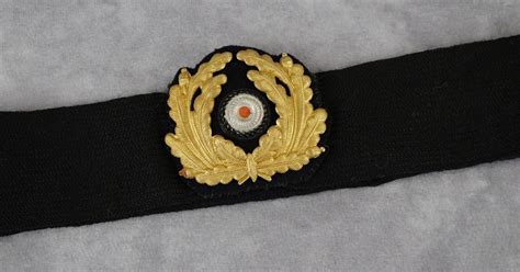 Kriegsmarine Visor Cap Wreath Cap Band