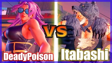 Sfv Ce Deadlypoison Poison Vs Itabashi Zangief Zangief Ft Youtube