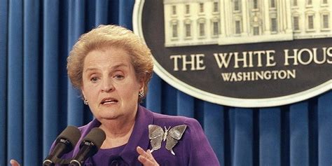 Madeleine Albright Premi Re Secr Taire D Etat Am Ricaine Est Morte