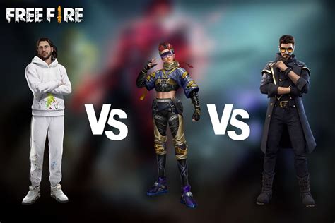 Dimitri Vs Xayne Vs Alok Who Is The Best Free Fire Character For Rank