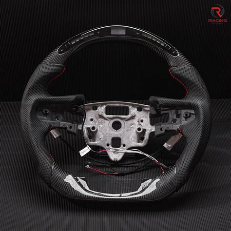 Revolve Carbon Fiber W Heated Customized Led Steering Wheel For 2019 2 Revolvesteering