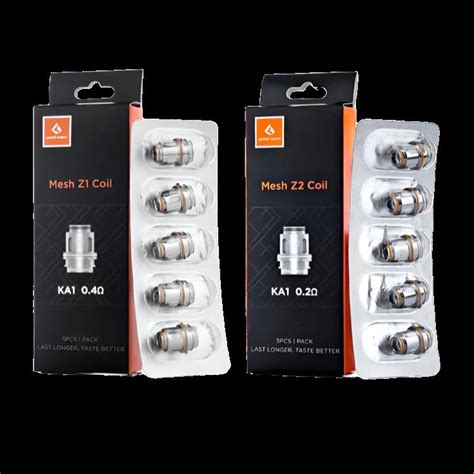 Geekvape Zeus Tank Coils 5 Pack Wc Vapor