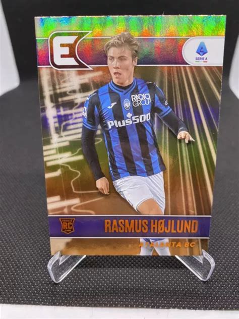 2022 23 Panini Chronicles Serie A Rasmus Hojlund Essentials Bronze