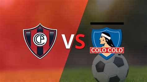 Cerro Porteño Empató Con Colo Colo 1 1 En El Partido Por Conmebol