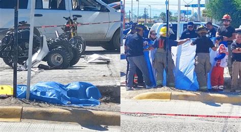 Murió joven motociclista al estrellarse contra poste en Ojinaga