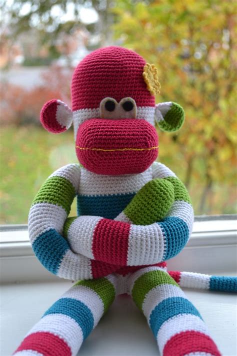 Morris The Monkey Fun Crochet Projects Crochet Sock Monkeys Crochet