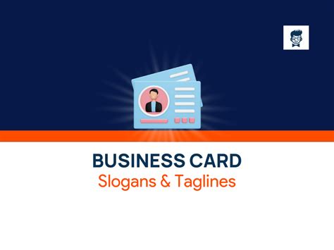 648+ Business Card Slogans And Taglines (generator + guide) - BrandBoy