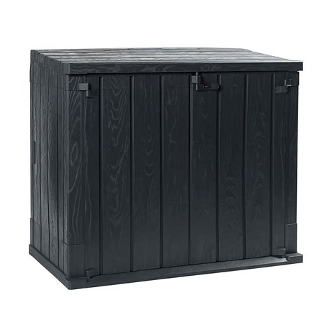 Toomax Stora Way 842l Garden Storage Box Anthracite Homebase