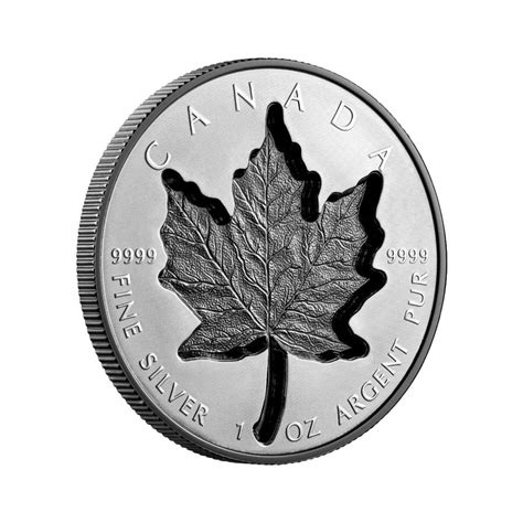 Dollar Super Incuse Silver Maple Leaf Kanada Oz Silber Rhodium