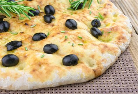 Focaccia Selber Machen Italienisches Brot Vom Pizzastein