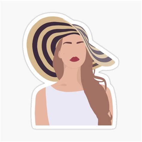 Lana Del Rey Stickers For Sale Artofit