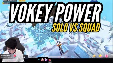 VOKEY POWER SOLO VS SQUAD YouTube