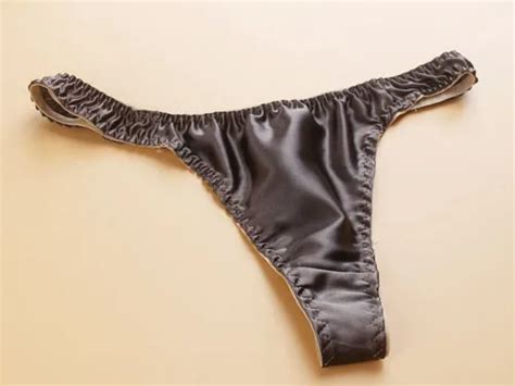 100 Mulberry Silk Men G Strings Sexy Pure Silk Plus Size T Thongs L Xl