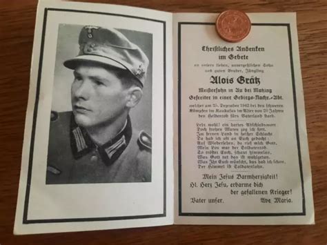 STERBEBILD SOLDAT GEBIRGSJÄGER Kaukasus 1942 2WK Wehrmacht Deutsch EUR