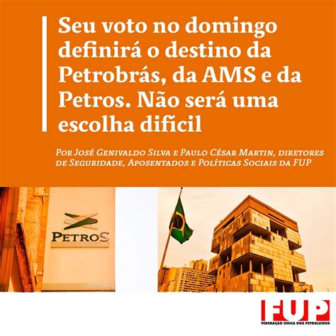 Dirigentes da FUP alertam eleição definirá o destino da Petrobrás da