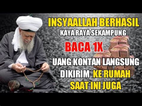 KISAH NYATA Baca 1x Sudah Banyak Orang Yang Kaya Raya Doa Cepat