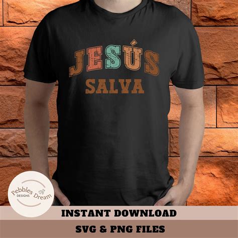 Jesus Salva Svg Frase Cristiana Svg Frase Biblica Svg Dicho