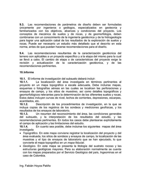 Exploracion Del Subsuelo Y Caracterizaci Okokok PDF