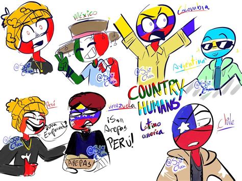 America X Mexico Countryhumans Comic