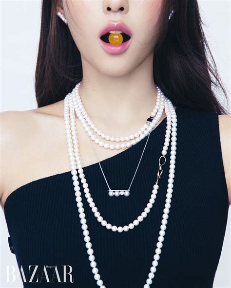 Seolhyun For Harper S Bazaar Korea X Tasaki February Issue 2023 Kpopping