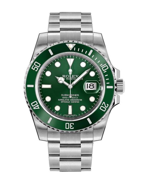 Rolex Submariner Date Lv Cadran Vert Automatique Pour Hommes Mm