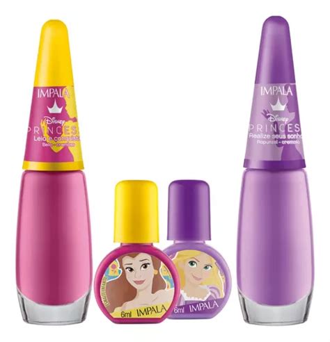 Kit Esmalte Impala Cole O Princesas Da Disney Mercadolivre