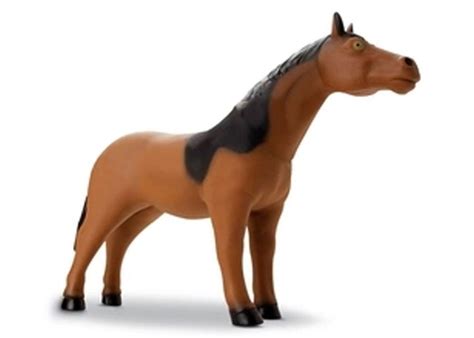 Kit coleção real animal fazenda cavalo touro brinquedo Bee Toys