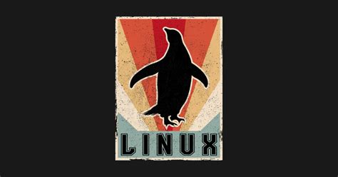 Linux - Penguin Illustration - Linux - Hoodie | TeePublic