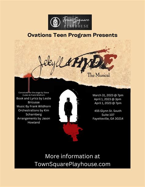 Jekyll And Hyde Musical Poster