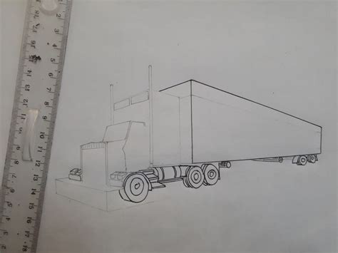 Comment Dessiner Un Camion D Drawings Triangle Tattoo Trucks