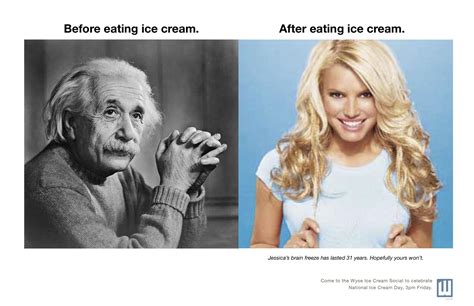 Jessica Simpson Suffers From A Lifelong Brain Freeze Ice Cream Day