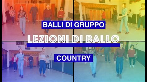 LEZIONI DI BALLO Balli Di Gruppo Country YouTube