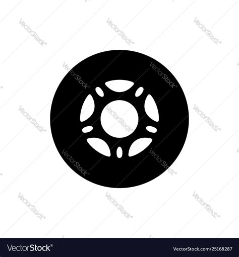 Roller skate wheel Royalty Free Vector Image - VectorStock