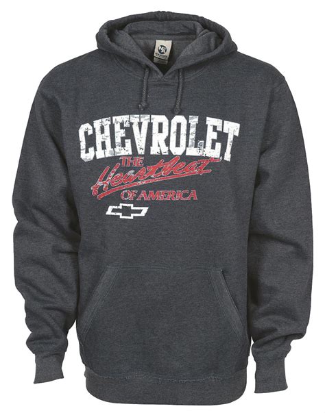 Chevy Heartbeat Of America Hoodie Free Shipping On Orders Over 99 At