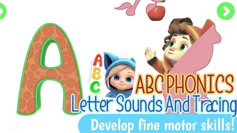 ABC Phonics Letter Sounds and Tracing with Dave and Ava App - YouTube