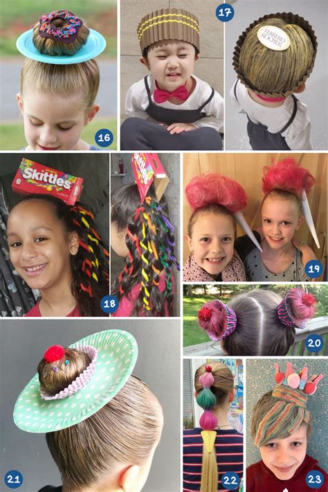 220 Crazy Hair Day Ideas Wacky School Hairstyles For Girls Boys