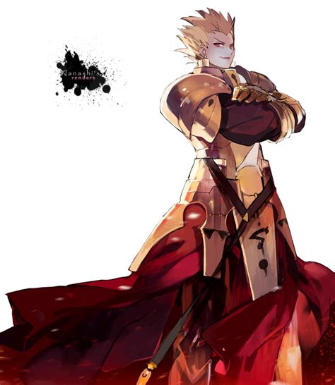 Fatezero Gilgamesh Render Gilgamesh Fate Fate Zero Fate Stay