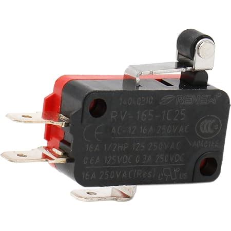 Heschen Micro interrupteur V 153 1C25 SPDT à levier long 20A 250VAC