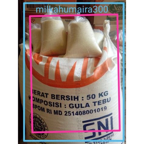 Jual Gula Putih Gula Pasir Curah Gram Shopee Indonesia