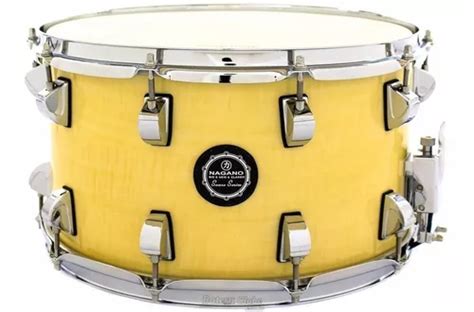 Caixa Nagano Snare Series Big Beat Natural Clear 14x8 Parcelamento