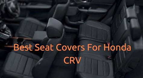 2023 Honda Crv Leather Seat Covers