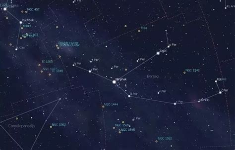 Perseus Constellation: How to Locate, Stars, Myth and Data