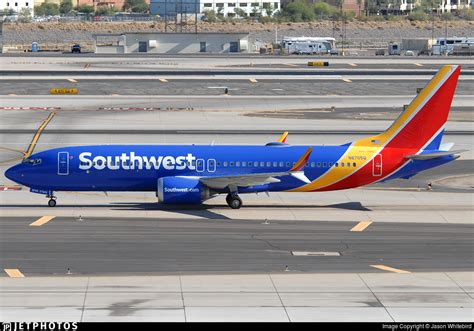 N8705Q Boeing 737 8 MAX Southwest Airlines Jason Whitebird