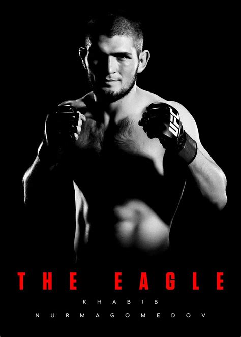 Ufc Khabib Nurmagomedov Poster By Team Awesome Displate