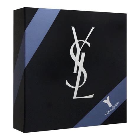 YSL Y Gift Set EDP 100ml Shower Gel After Shave Balm