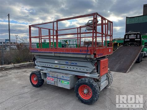 2007 Skyjack Sj7127 Rt Diesel 4x4 Scissor Lift In Chicago Illinois