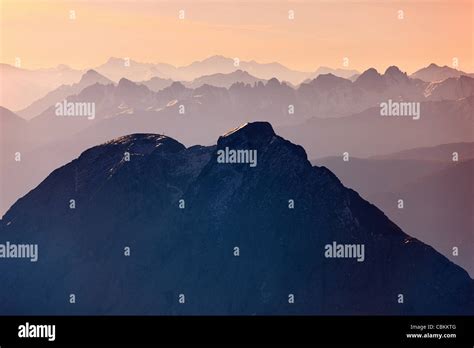 Mount Zugspitze, Bavaria, Germany Stock Photo - Alamy