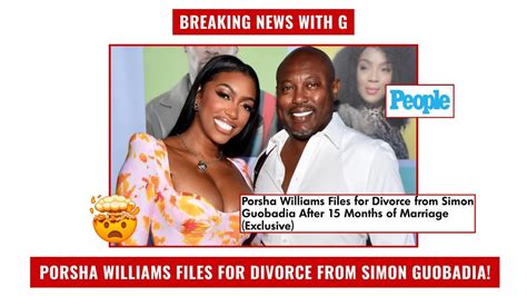 Porsha Williams Files For Divorce From Simon Guobadia After Months